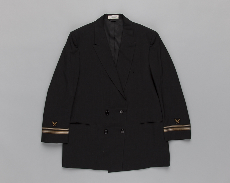 Image: flight attendant jacket (male): Pan American World Airways, purser