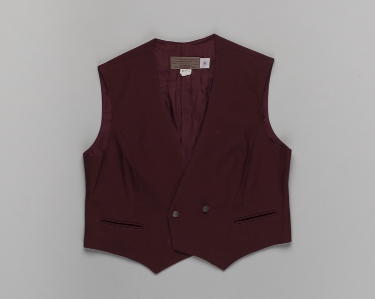 Image: flight attendant vest: Northwest Airlines