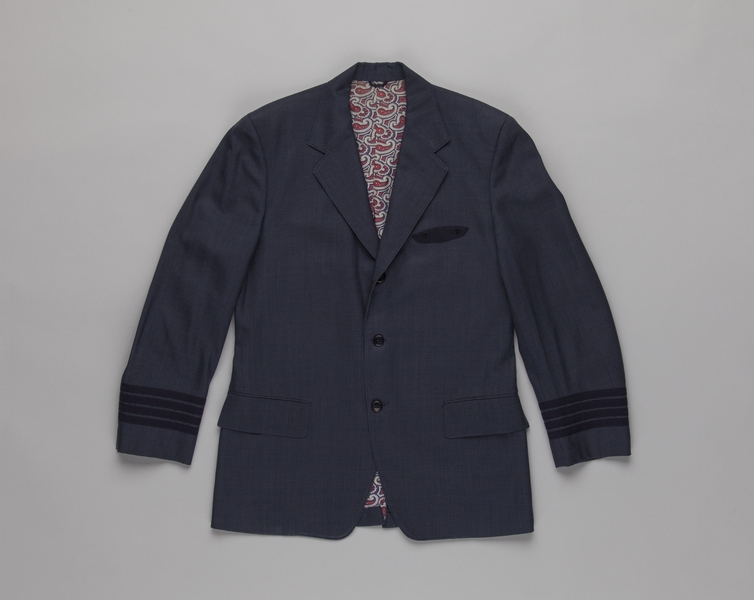 Image: flight officer jacket: United Airlines