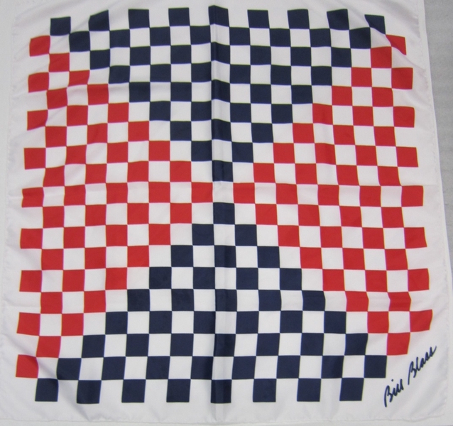 Image: flight attendant scarf: American Airlines