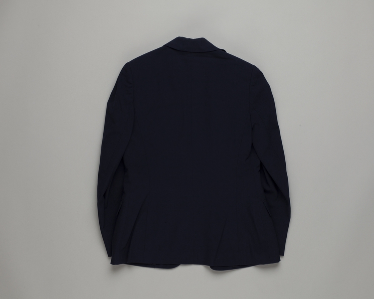 Image: flight attendant jacket: United Airlines