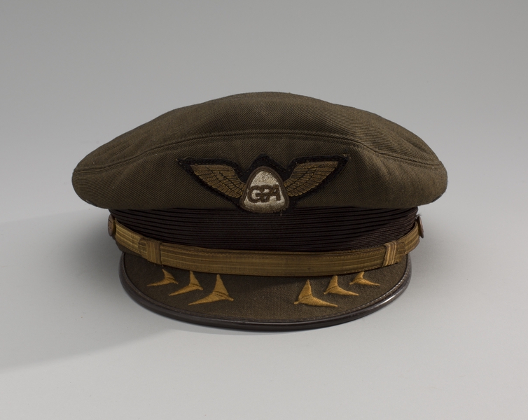 Image: flight officer cap: Golden Pacific Airlines
