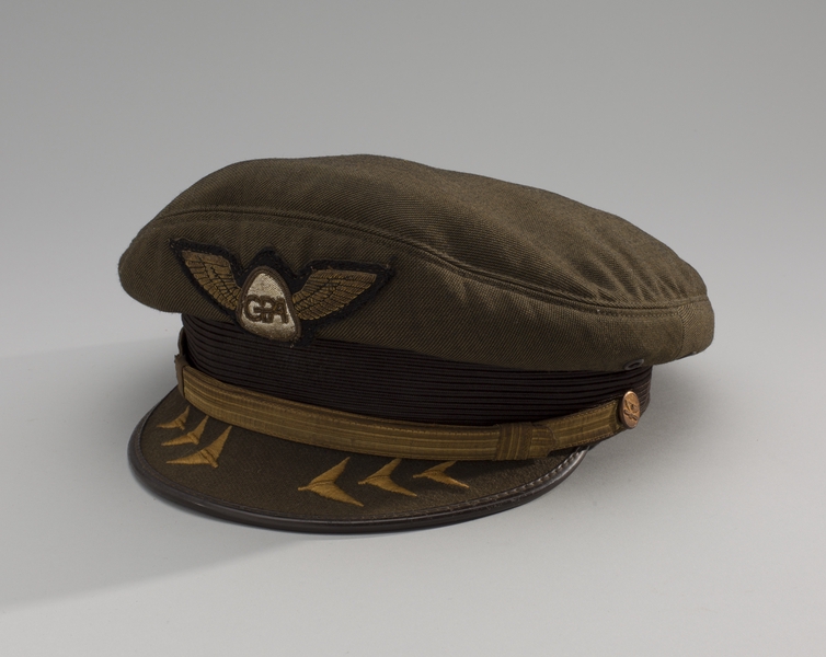 Image: flight officer cap: Golden Pacific Airlines