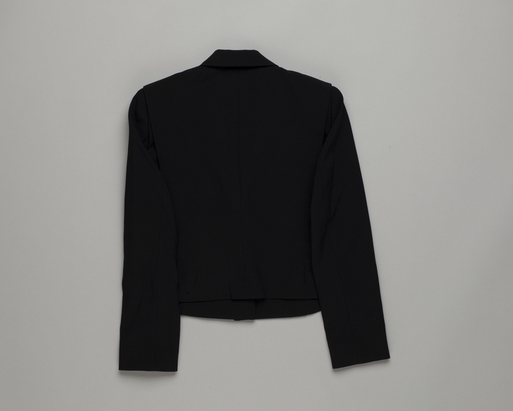 Image: flight attendant jacket: United Airlines