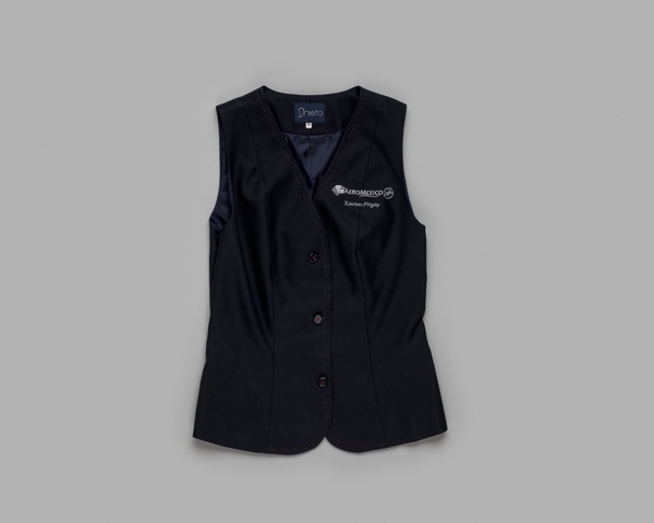 Flight attendant vest: AeroMéxico