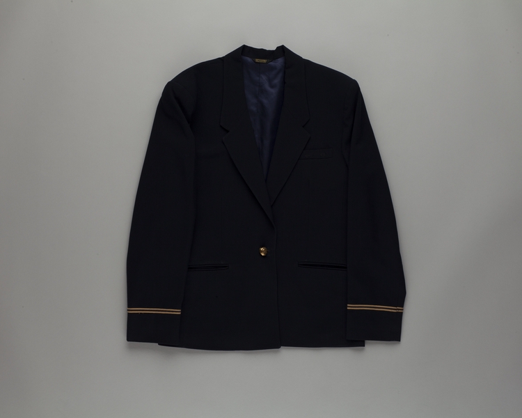 Image: flight attendant jacket: Eastern Air Lines, purser