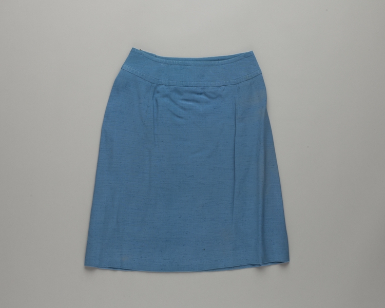 Image: flight attendant skirt: Western Airlines, summer