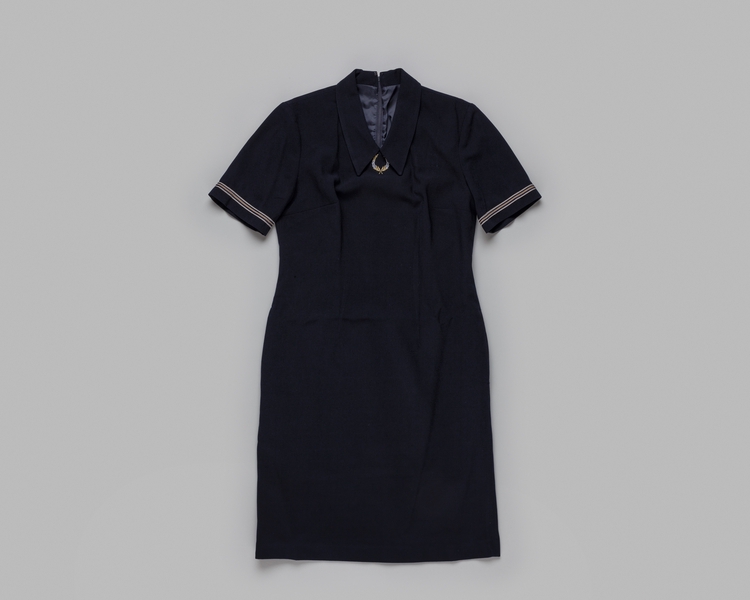 Image: flight attendant dress: American Airlines