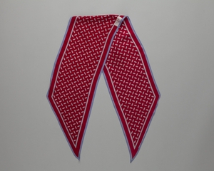 Image: flight attendant scarf: American Airlines