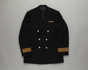 Image: flight officer jacket: Japan Air Lines, Charles W. Dietrich