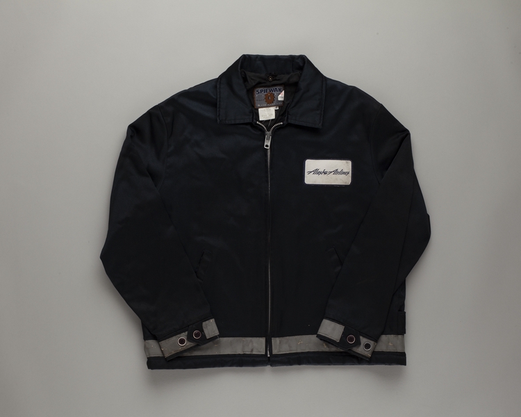 Image: ramp agent jacket: Alaska Airlines