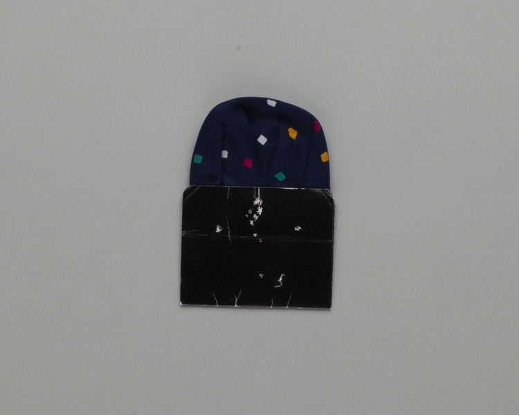 Image: flight attendant pocket square: American Trans Air (ATA), Senior