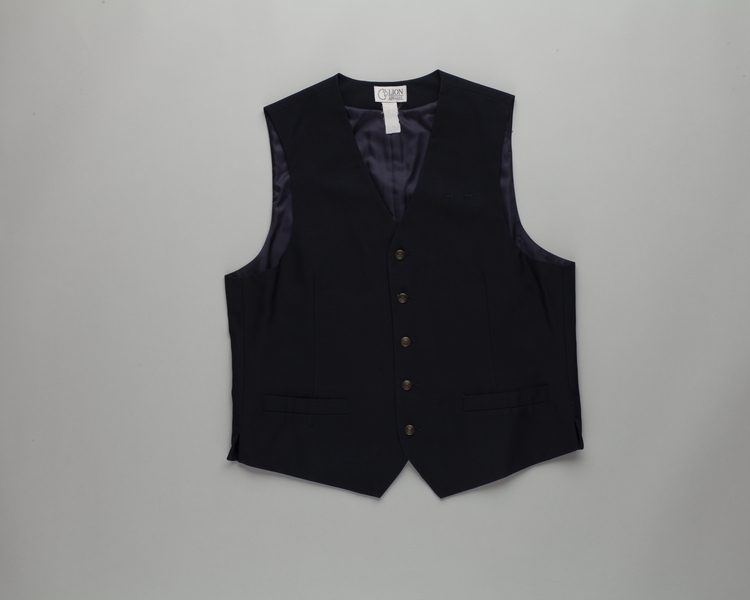 Image: flight attendant vest (male): American Trans Air (ATA)