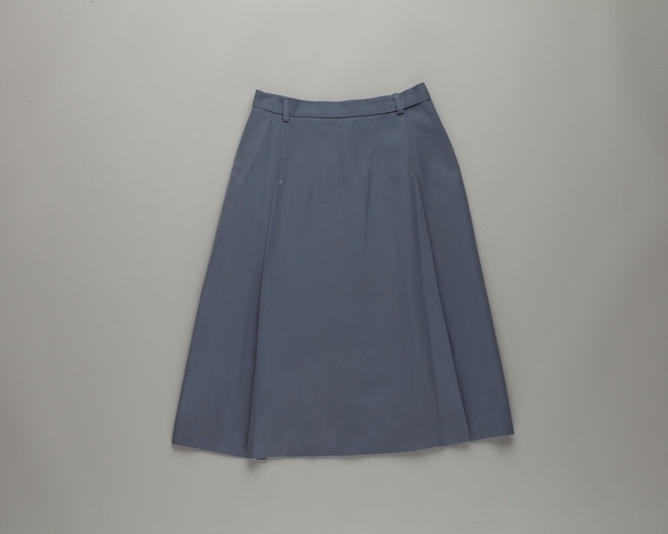 Image: flight attendant skirt: Western Airlines