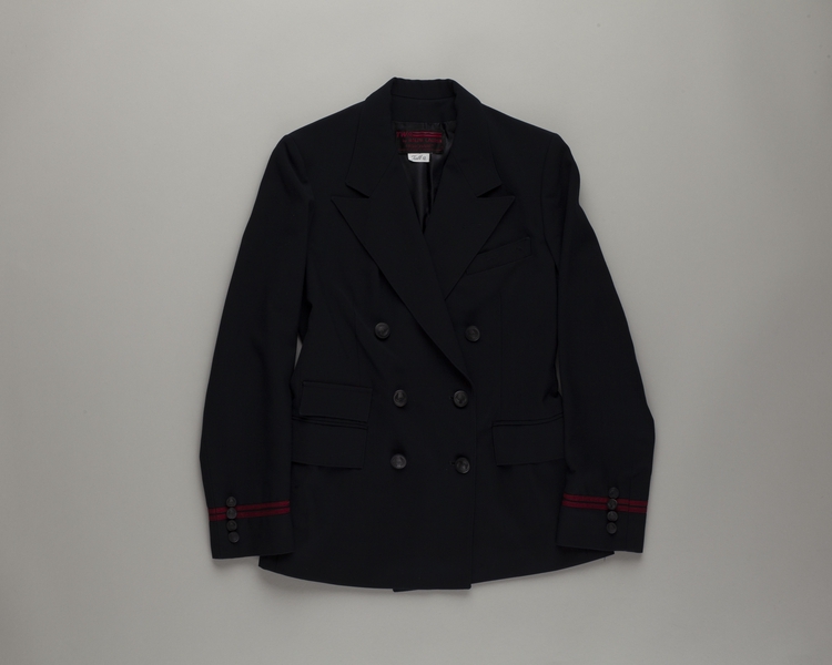 Image: flight attendant jacket: TWA (Trans World Airlines)