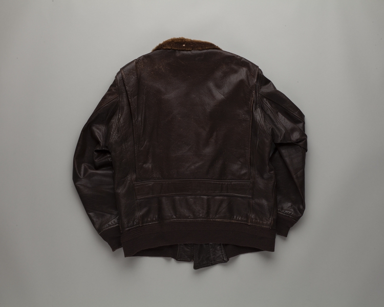 Image: leather jacket: Carl A. Swanson, Pan American World Airways and United Air Lines