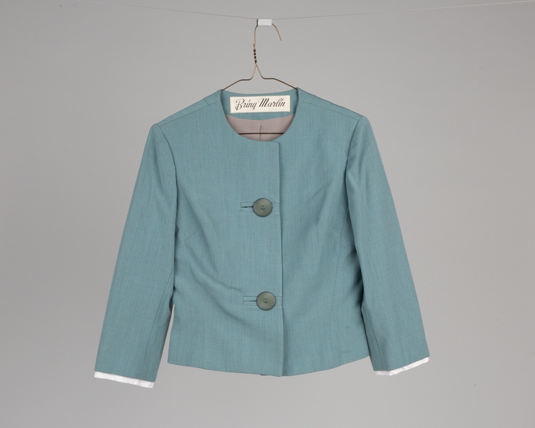 Image: air hostess jacket: TWA (Trans World Airlines), winter "Dot and Dash"