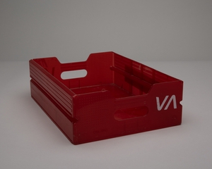 Image: beverage / snack service bin: Virgin America