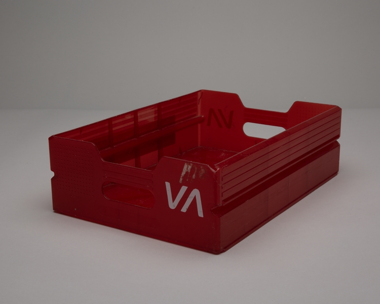 Image: beverage / snack service bin: Virgin America