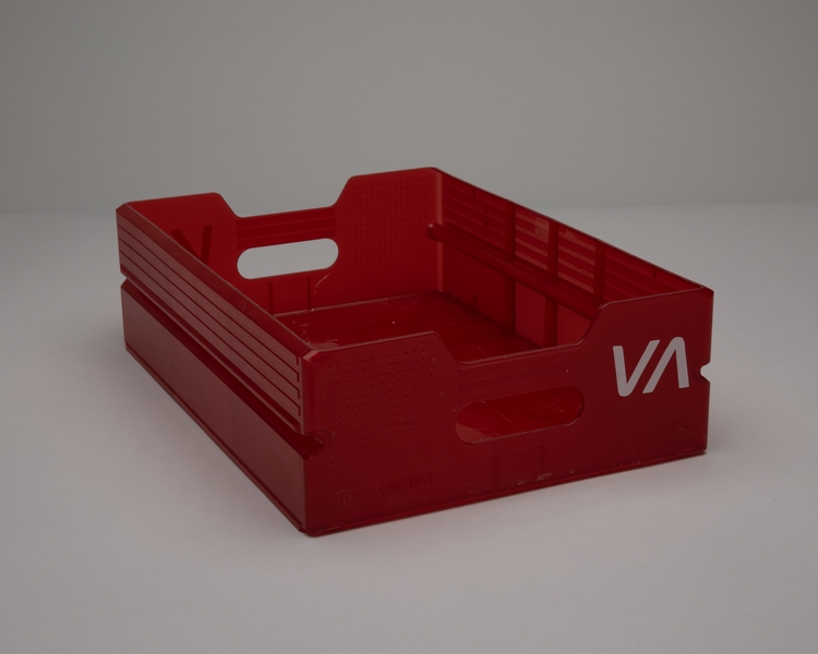 Image: beverage / snack service bin: Virgin America