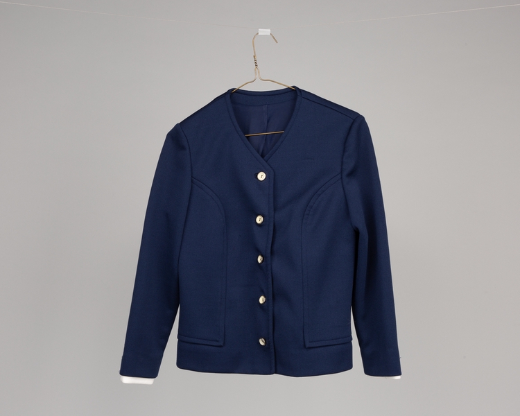 Image: air hostess jacket: TWA (Trans World Airlines), summer