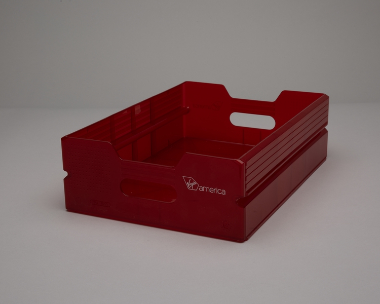 Image: beverage / snack bin: Virgin America