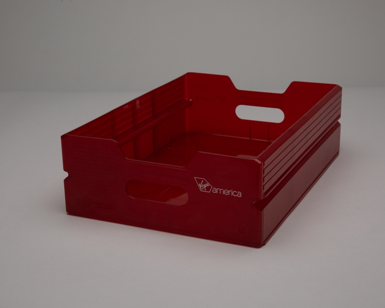 Image: beverage / snack bin: Virgin America