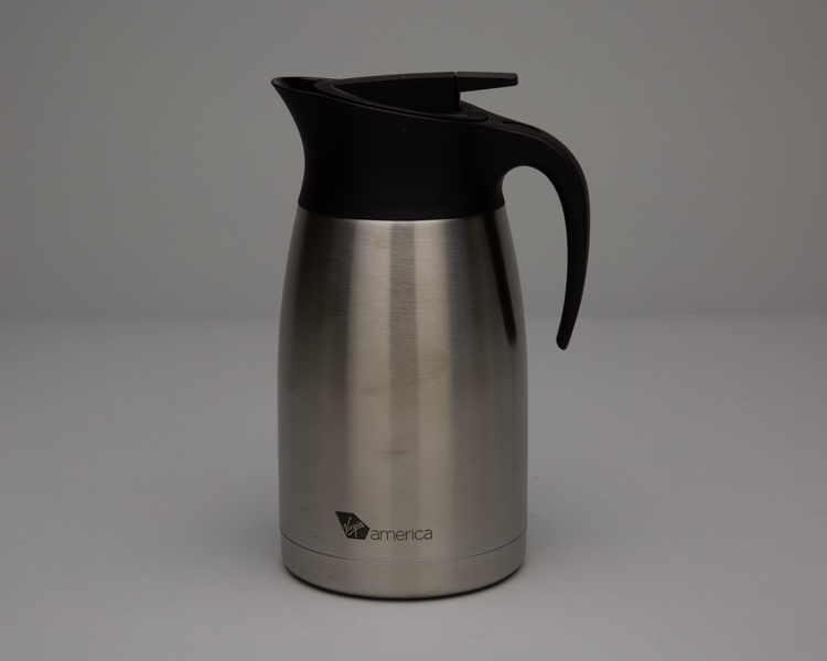Image: insulated thermos: Virgin America