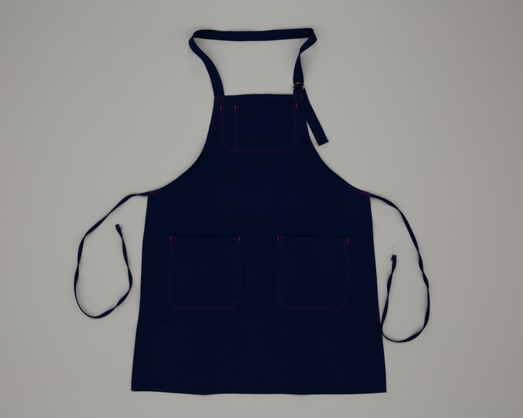 Image: flight attendant apron: Western Airlines