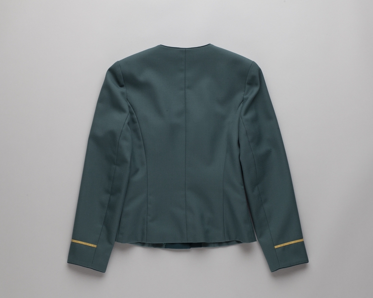 Image: flight attendant jacket: EVA Air