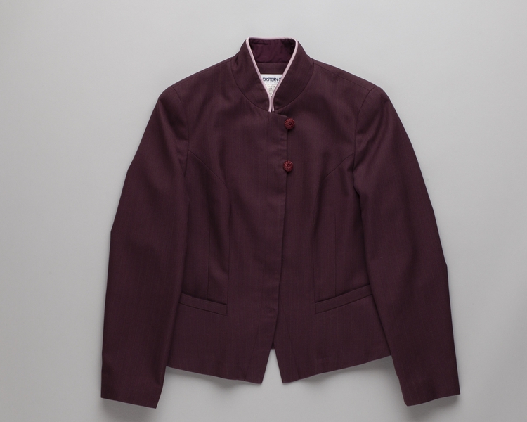 Image: flight attendant jacket: China Airlines