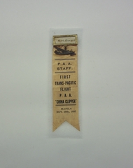 Image: event ribbon: Pan American Airways, First Trans-Pacific Flight