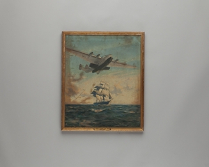 Image: painting: Pan American Airways, Yankee Clipper