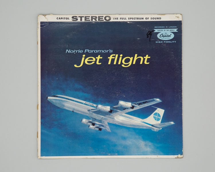 Image: phonograph record: Pan American World Airways, Norrie Paramor's jet flight