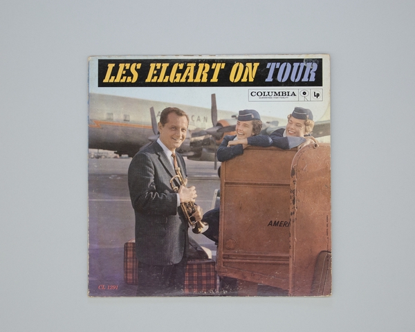 Phonograph record: American Airlines, Les Elgart on tour