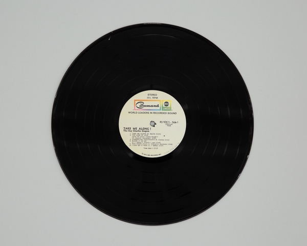 Phonograph record: The Ray Charles Singers, Take me along!