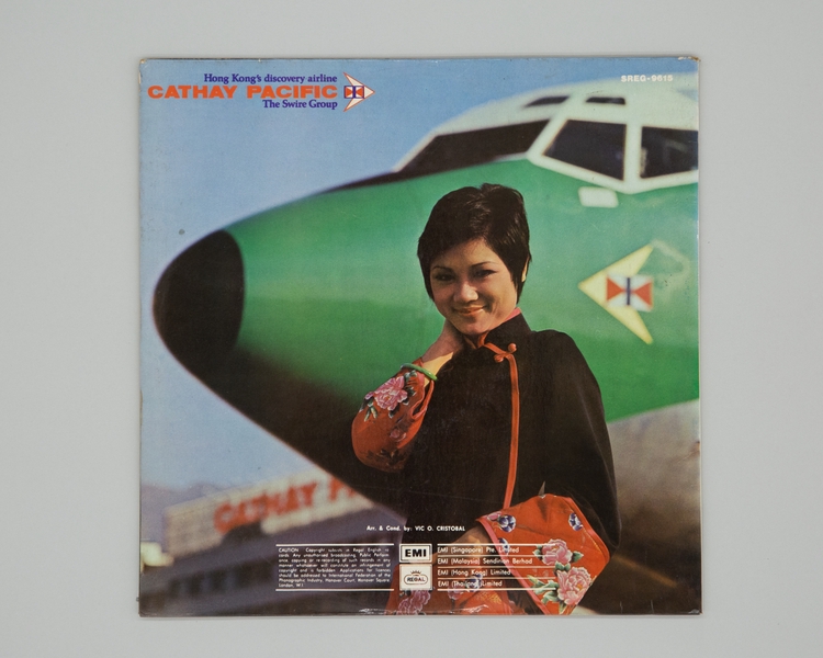 Image: phonograph record: Cathay Pacific Airways, Frances Yip, Discovery