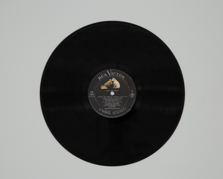 Image: phonograph record: Northwest Orient Airlines, The Diamond Head Beachcombers, Aloha from Hawaii