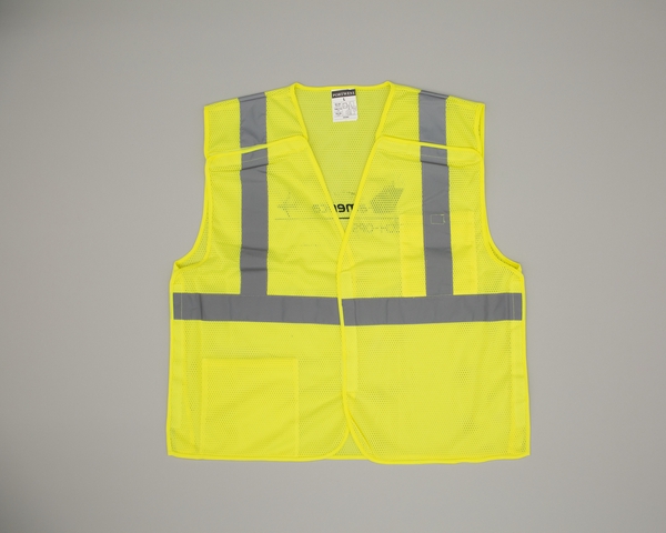 Safety vest: Virgin America