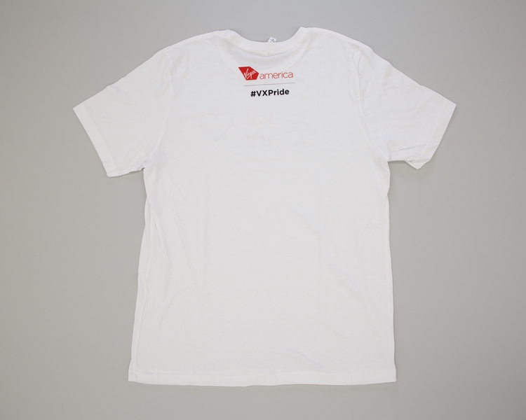 Image: employee t-shirt: Virgin America