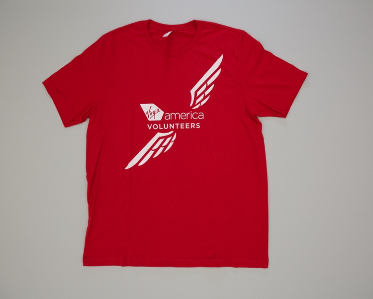Image: employee t-shirt: Virgin America