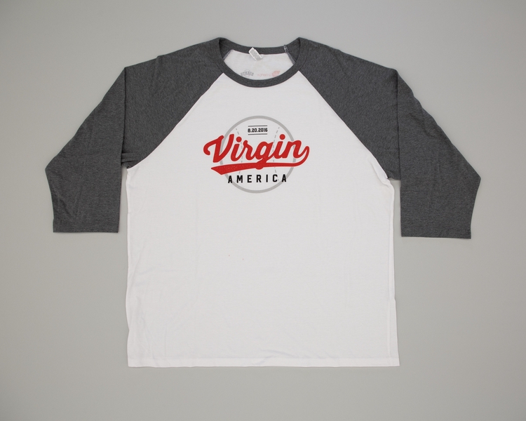 Image: employee t-shirt: Virgin America