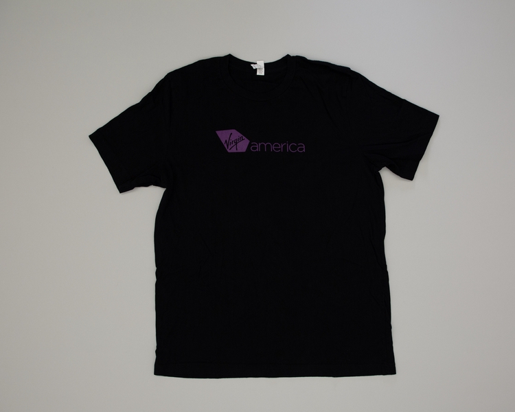 Image: employee t-shirt: Virgin America