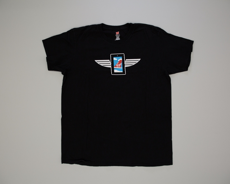 Image: employee t-shirt: Virgin America
