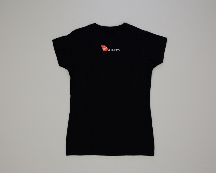 Image: employee t-shirt: Virgin America