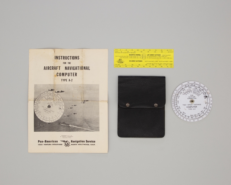 Image: navigational computer set: Pan-American Navigation Service