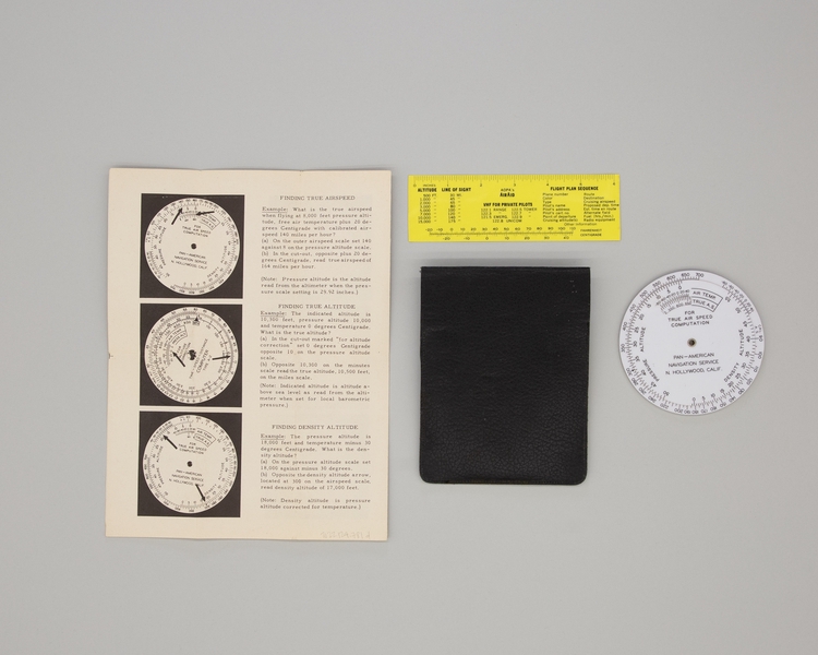 Image: navigational computer set: Pan-American Navigation Service