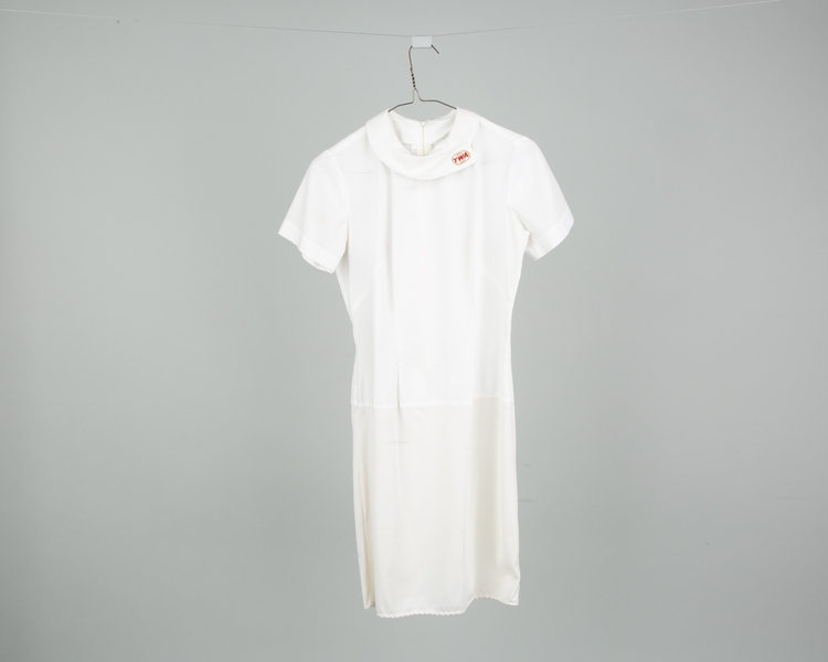 Image: air hostess blouse-slip: TWA (Trans World Airlines), winter