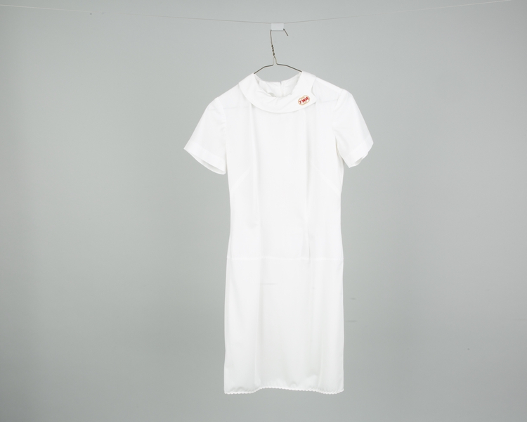 Image: air hostess blouse-slip: TWA (Trans World Airlines), winter