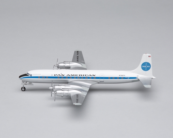 Miniature model airplane: Pan American World Airways, Douglas DC-7C